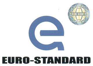 Голограмма ОП ИСО-Центр на сертификате Евро-Стандарт